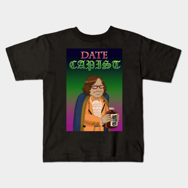 Date Capist, It's Exactly What You Think Kids T-Shirt by Game Society Pimps